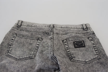  - Elegant Grey Skinny Jeans