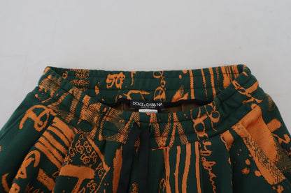  - Multicolor Silk Blend Jogger Cargo Pants