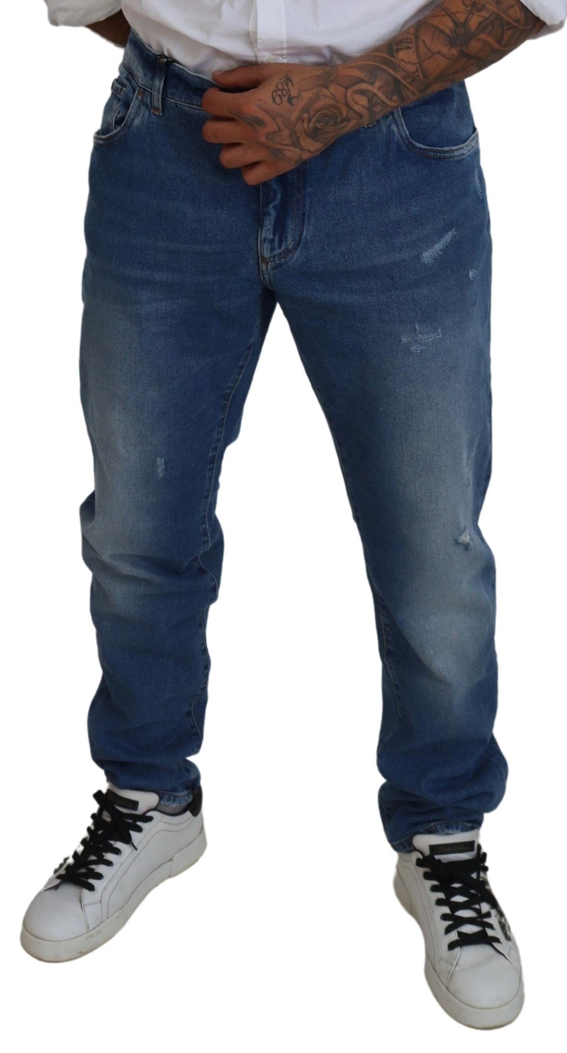  - Exquisite Italian Skinny Denim Jeans