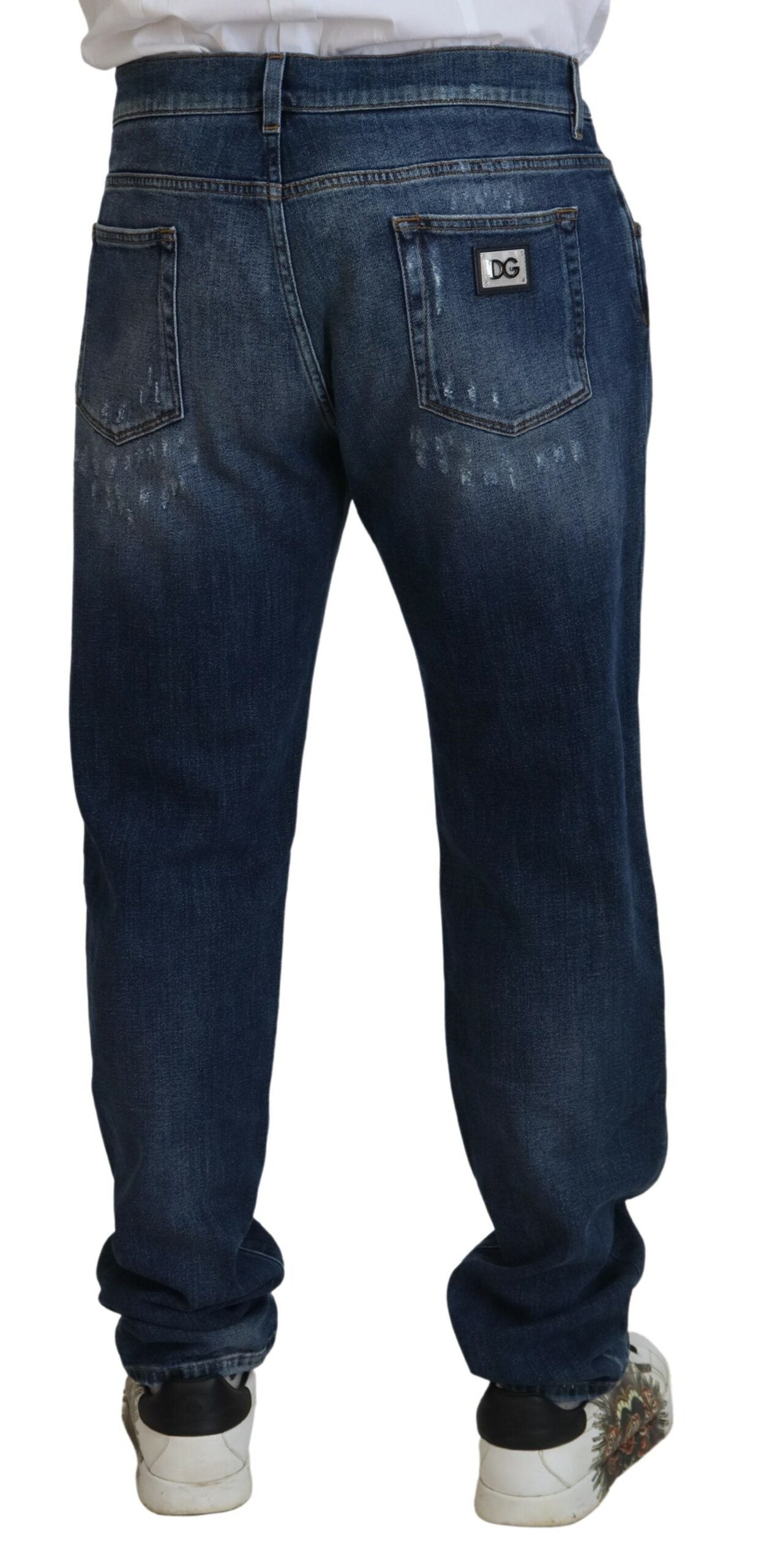  - Elegant Skinny Blue Jeans