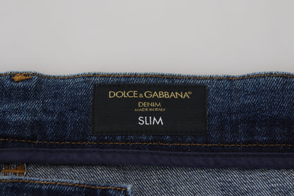  - Elegant Skinny Blue Jeans