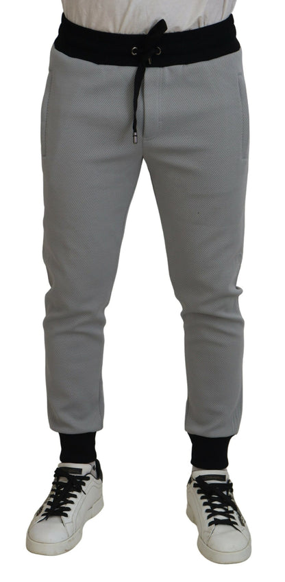  - Elegant Grey Jogger Pants