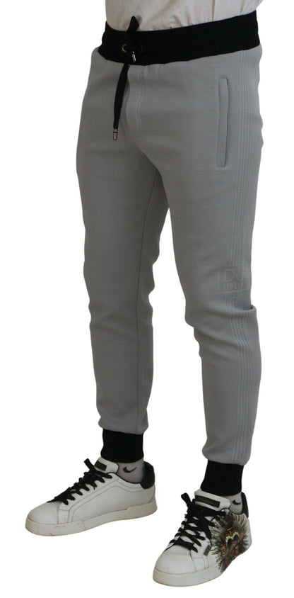  - Elegant Grey Jogger Pants