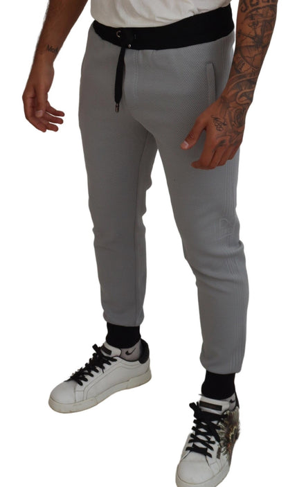  - Elegant Grey Jogger Pants