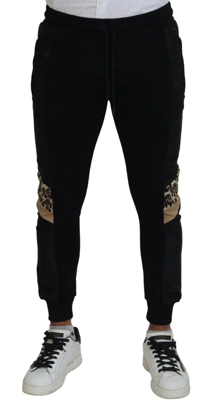  - Elegant Black Jogger Pants for the Modern Man