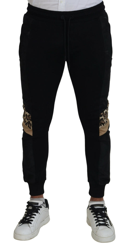  - Elegant Black Jogger Pants for the Modern Man