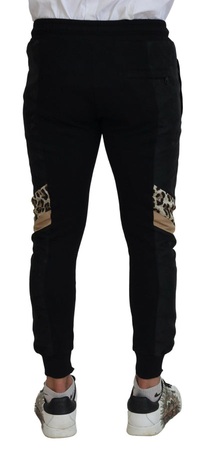  - Elegant Black Jogger Pants for the Modern Man