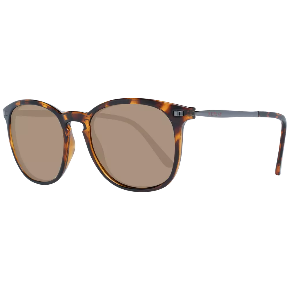  - Brown Unisex Sunglasses