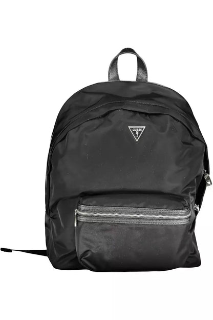  - Black Polyamide Men Backpack