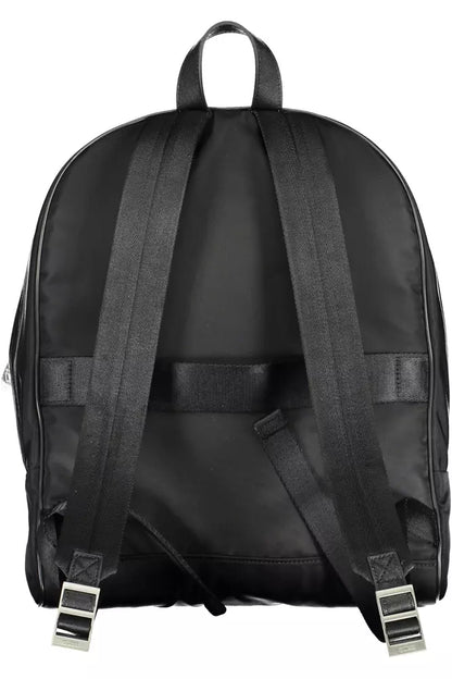  - Black Polyamide Men Backpack