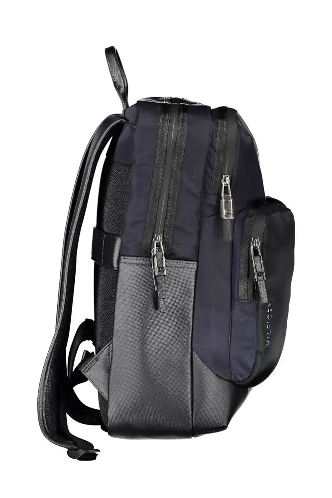  - Blue Polyethylene Men Backpack