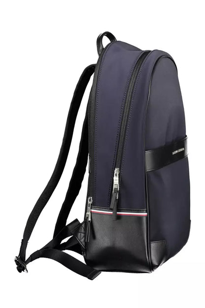  - Blue Polyethylene Men Backpack