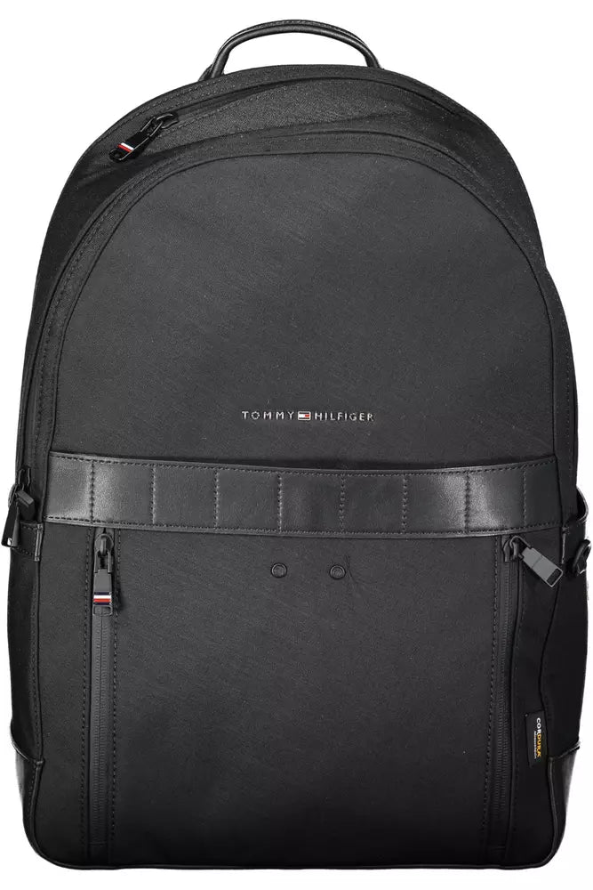 Black Nylon Men Backpack - The Luxe Alliance