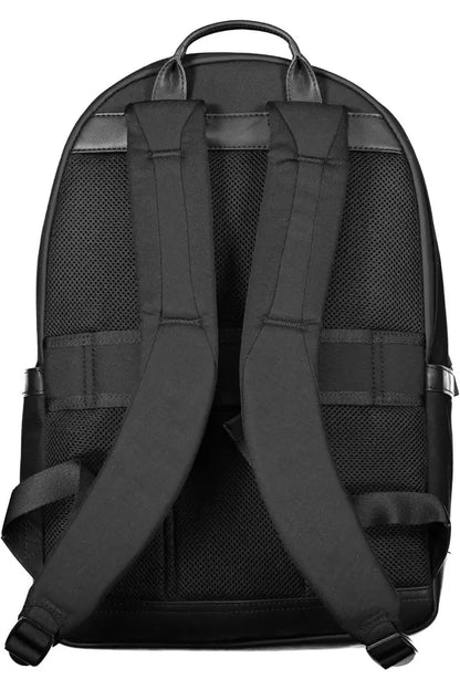 Black Nylon Men Backpack - The Luxe Alliance