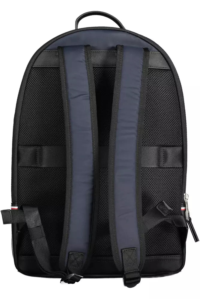 Blue Polyester Men Backpack - The Luxe Alliance