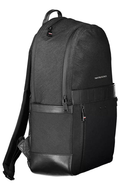 Black Nylon Men Backpack - The Luxe Alliance