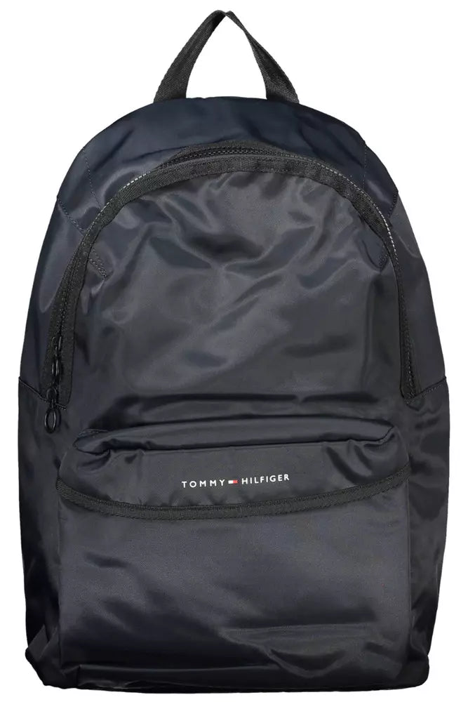  - Blue Polyester Men Backpack