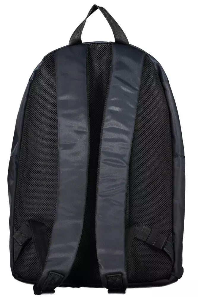  - Blue Polyester Men Backpack