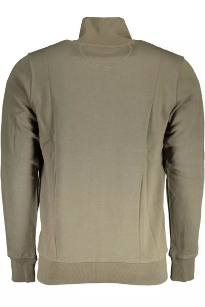  - Green Cotton Men Sweater