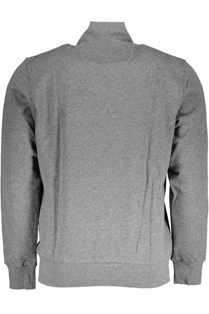  - Gray Cotton Men Sweater