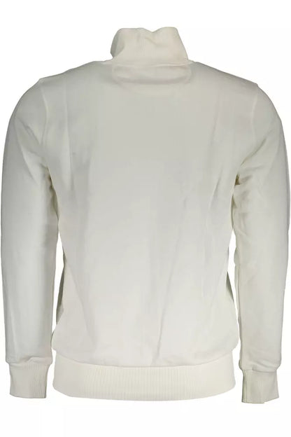  - White Cotton Men Sweater