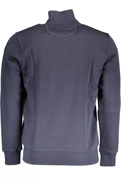  - Blue Cotton Men Sweater