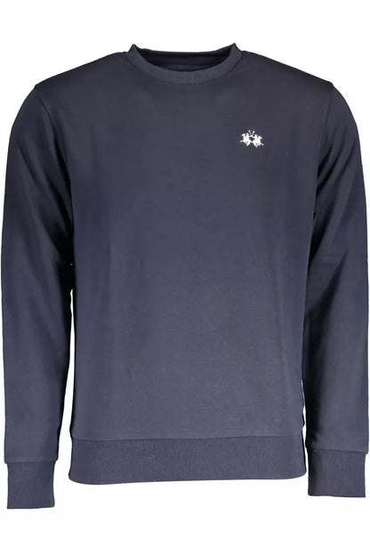  - Blue Cotton Men Sweater