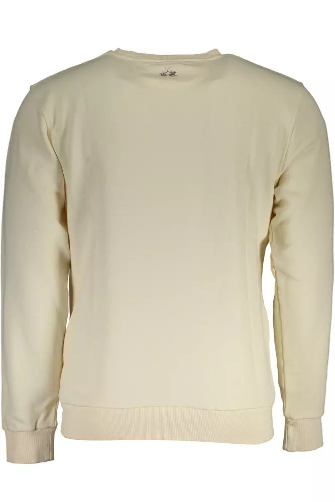  - White Cotton Men Sweater