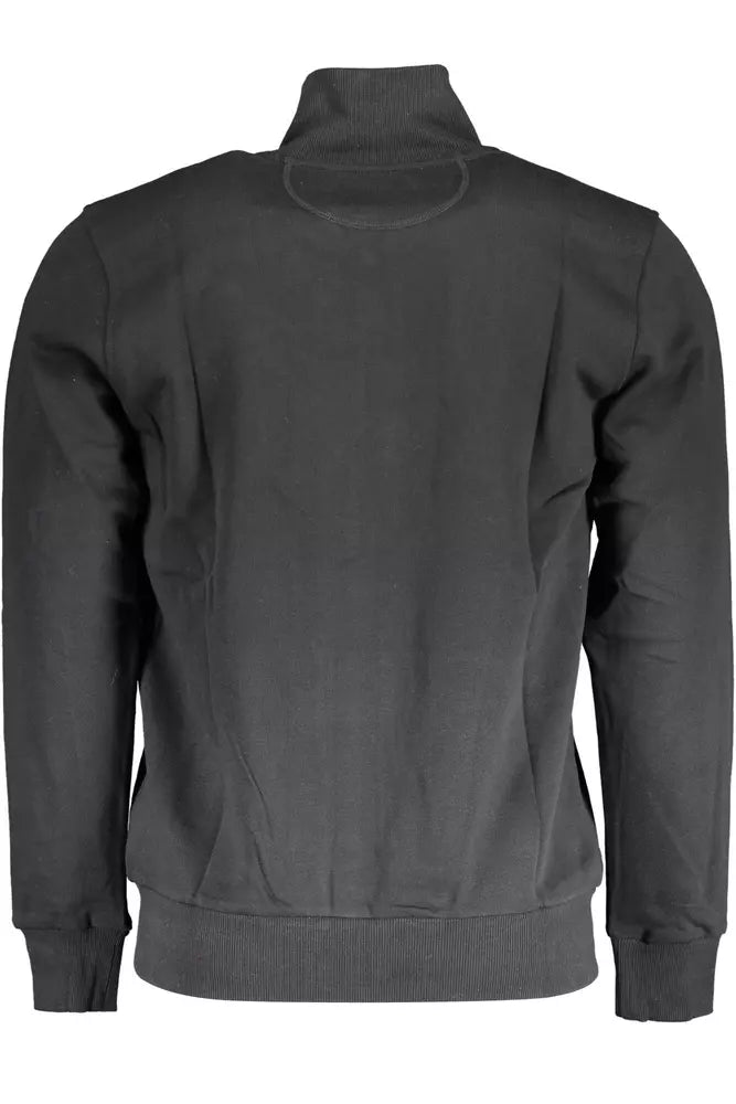  - Black Cotton Men Sweater