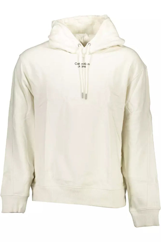 White Cotton Men Sweater - The Luxe Alliance