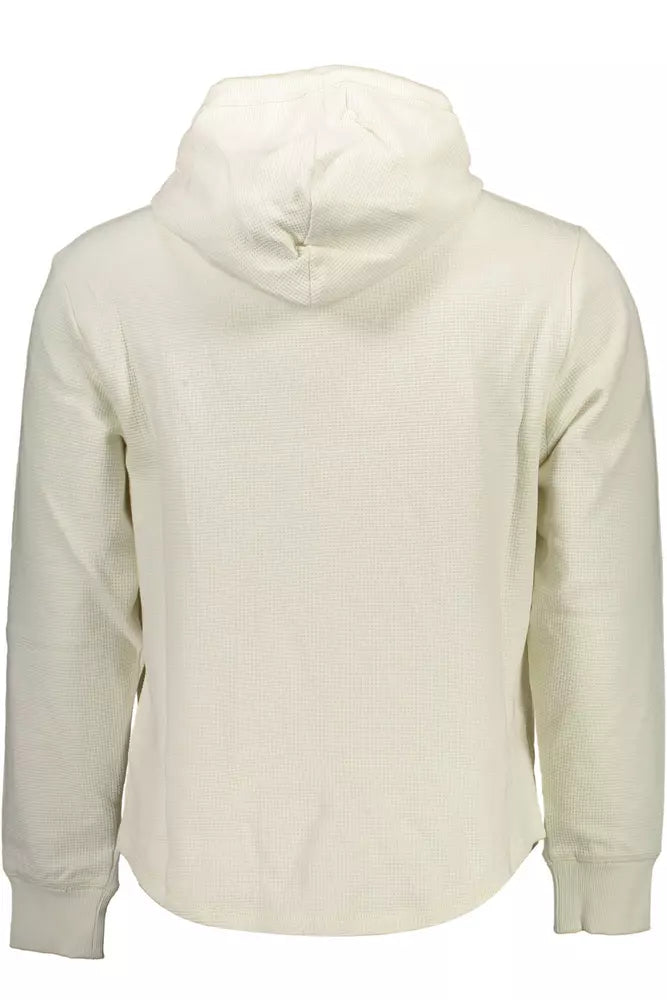 White Cotton Men Sweater - The Luxe Alliance