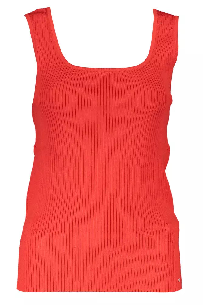 Red Modal Women Top - The Luxe Alliance