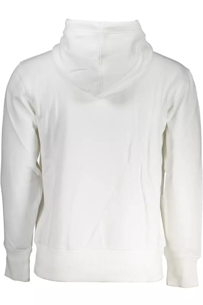 White Cotton Men Sweater - The Luxe Alliance