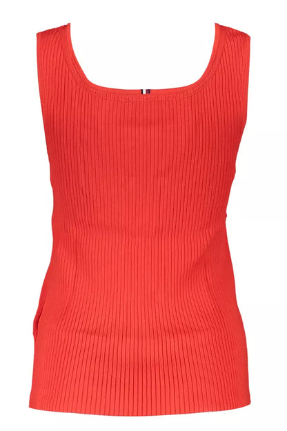 Red Modal Women Top - The Luxe Alliance