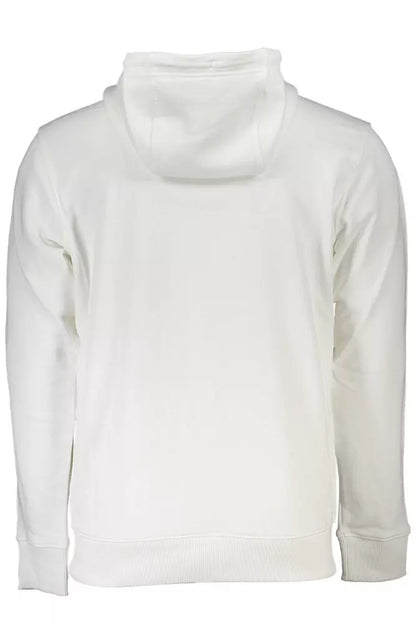 White Cotton Men Sweater - The Luxe Alliance