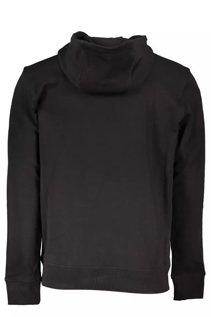 Black Cotton Men Sweater - The Luxe Alliance