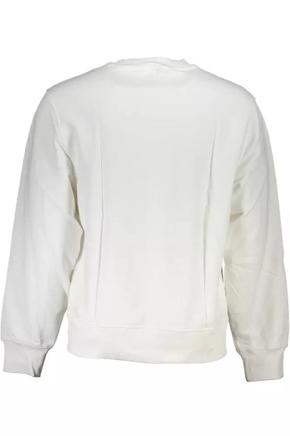 White Cotton Men Sweater - The Luxe Alliance