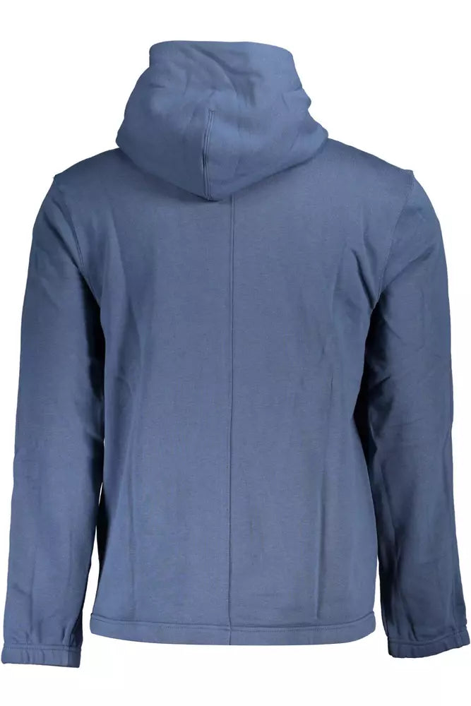 Blue Cotton Men Sweater - The Luxe Alliance