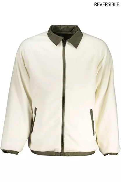  - Green Nylon Men Jacket