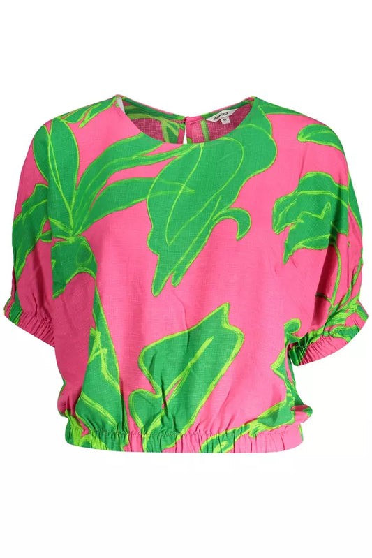  - Pink Viscose Women Top