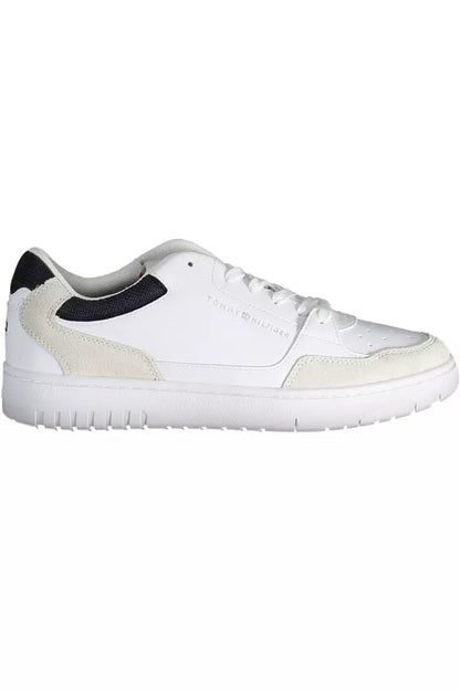 White Leather Men Sneaker - The Luxe Alliance