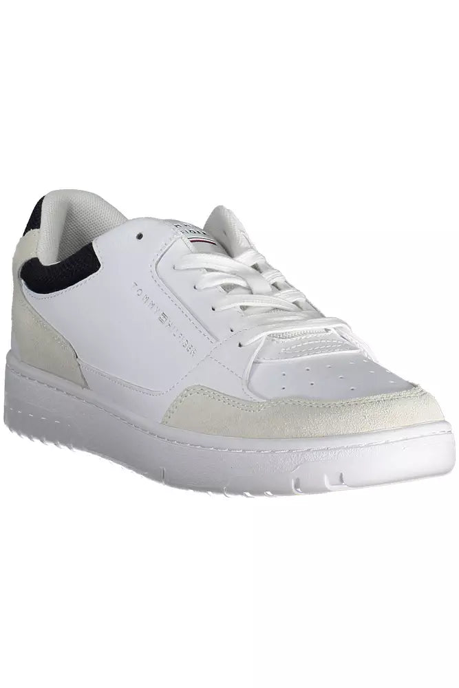 White Leather Men Sneaker - The Luxe Alliance