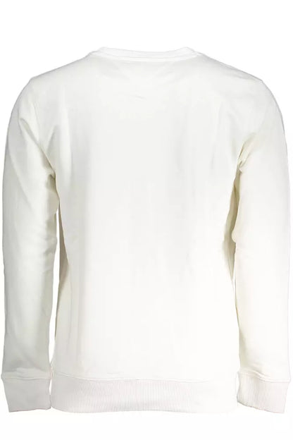 White Cotton Men Sweater - The Luxe Alliance