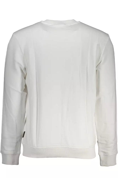  - White Cotton Men Sweater