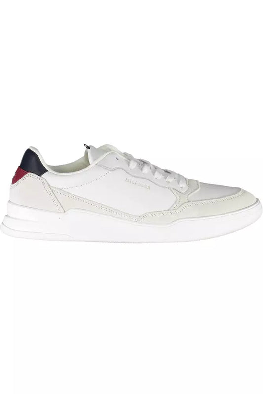 White Leather Men Sneaker - The Luxe Alliance