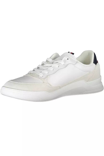 White Leather Men Sneaker - The Luxe Alliance