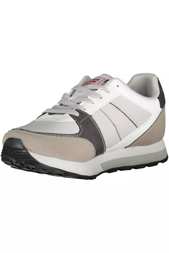 Gray Eco Leather Men Sneaker