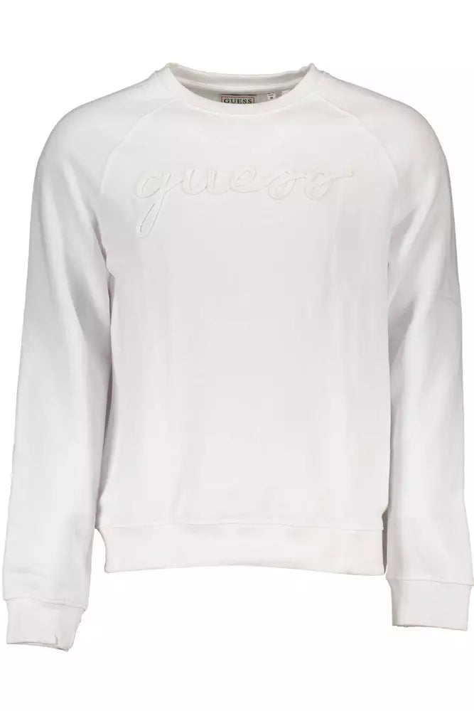  - White Cotton Men Sweater