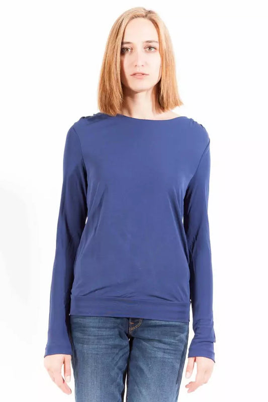  - Blue Viscose Women Top