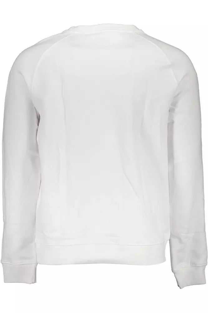  - White Cotton Men Sweater